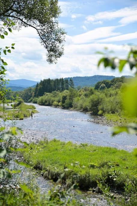 Polana Slowikowa 5 Star- Domek W Gorach Z Jacuzzi, Sauna,Basen,Ogrod Z Lasem, Kominek I Narty Stroza  Eksteriør bilde