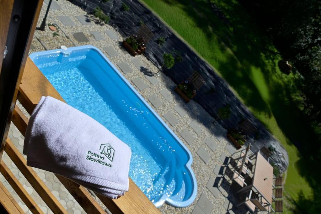 Polana Slowikowa 5 Star- Domek W Gorach Z Jacuzzi, Sauna,Basen,Ogrod Z Lasem, Kominek I Narty Stroza  Eksteriør bilde