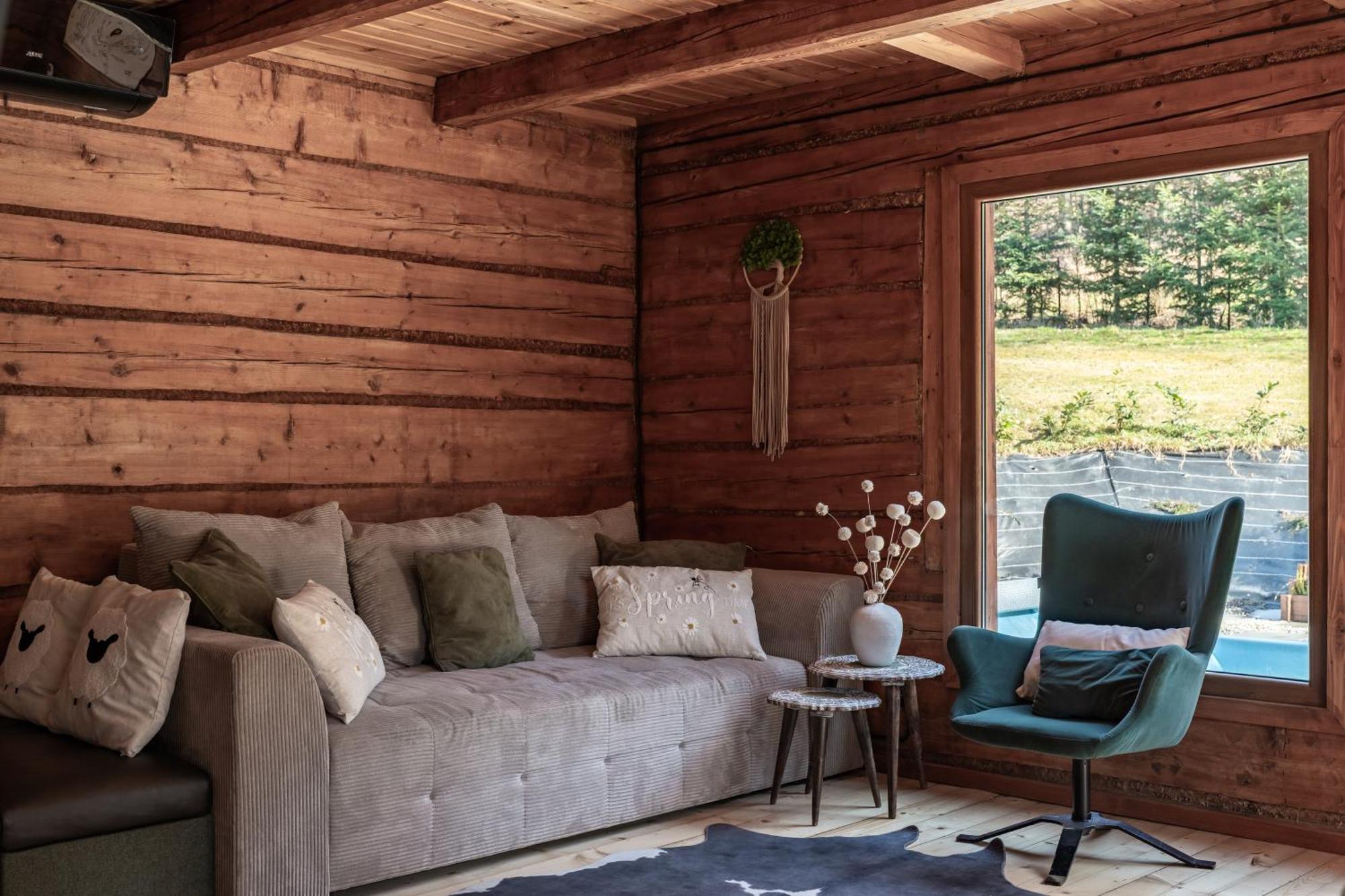 Polana Slowikowa 5 Star- Domek W Gorach Z Jacuzzi, Sauna,Basen,Ogrod Z Lasem, Kominek I Narty Stroza  Eksteriør bilde