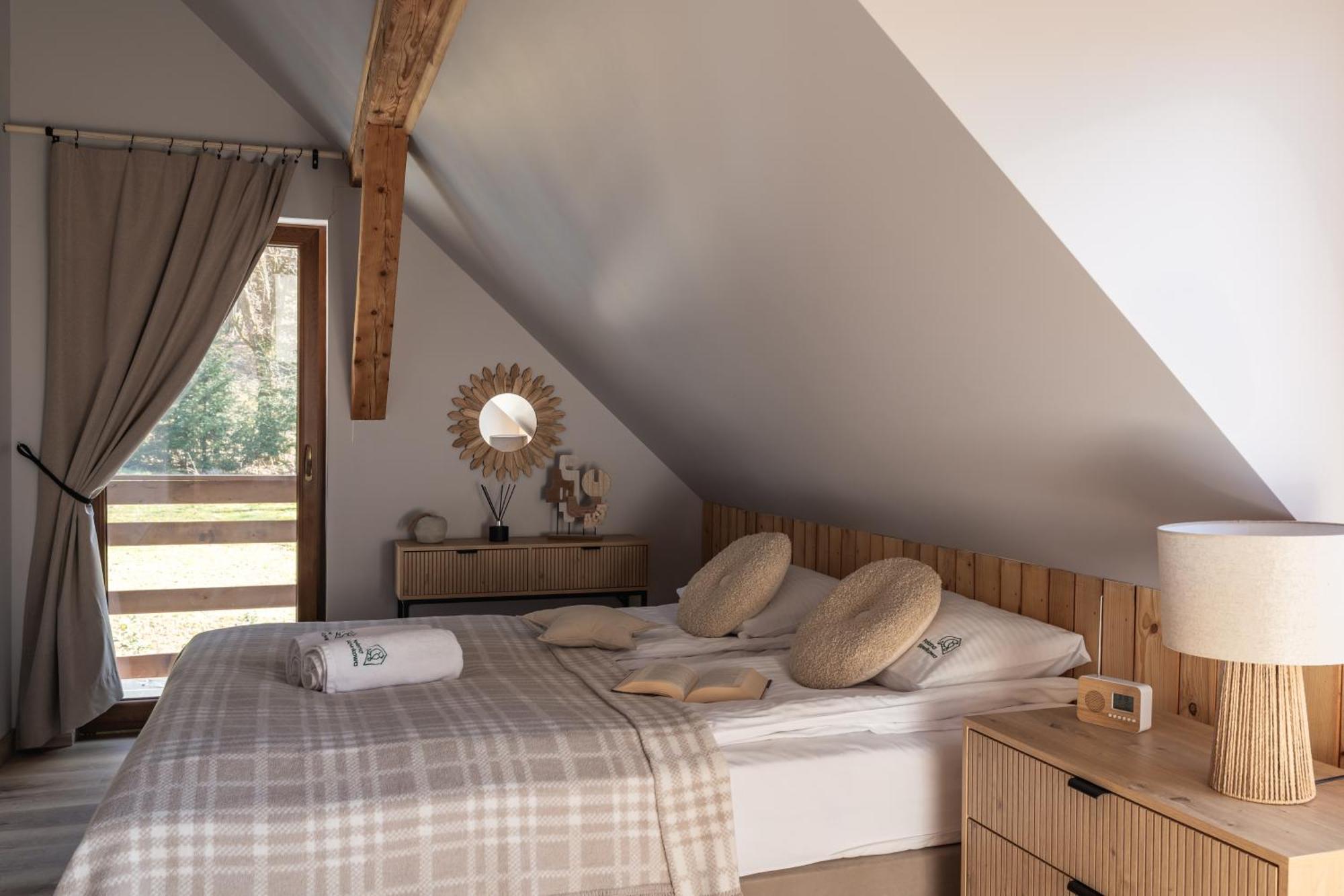 Polana Slowikowa 5 Star- Domek W Gorach Z Jacuzzi, Sauna,Basen,Ogrod Z Lasem, Kominek I Narty Stroza  Eksteriør bilde