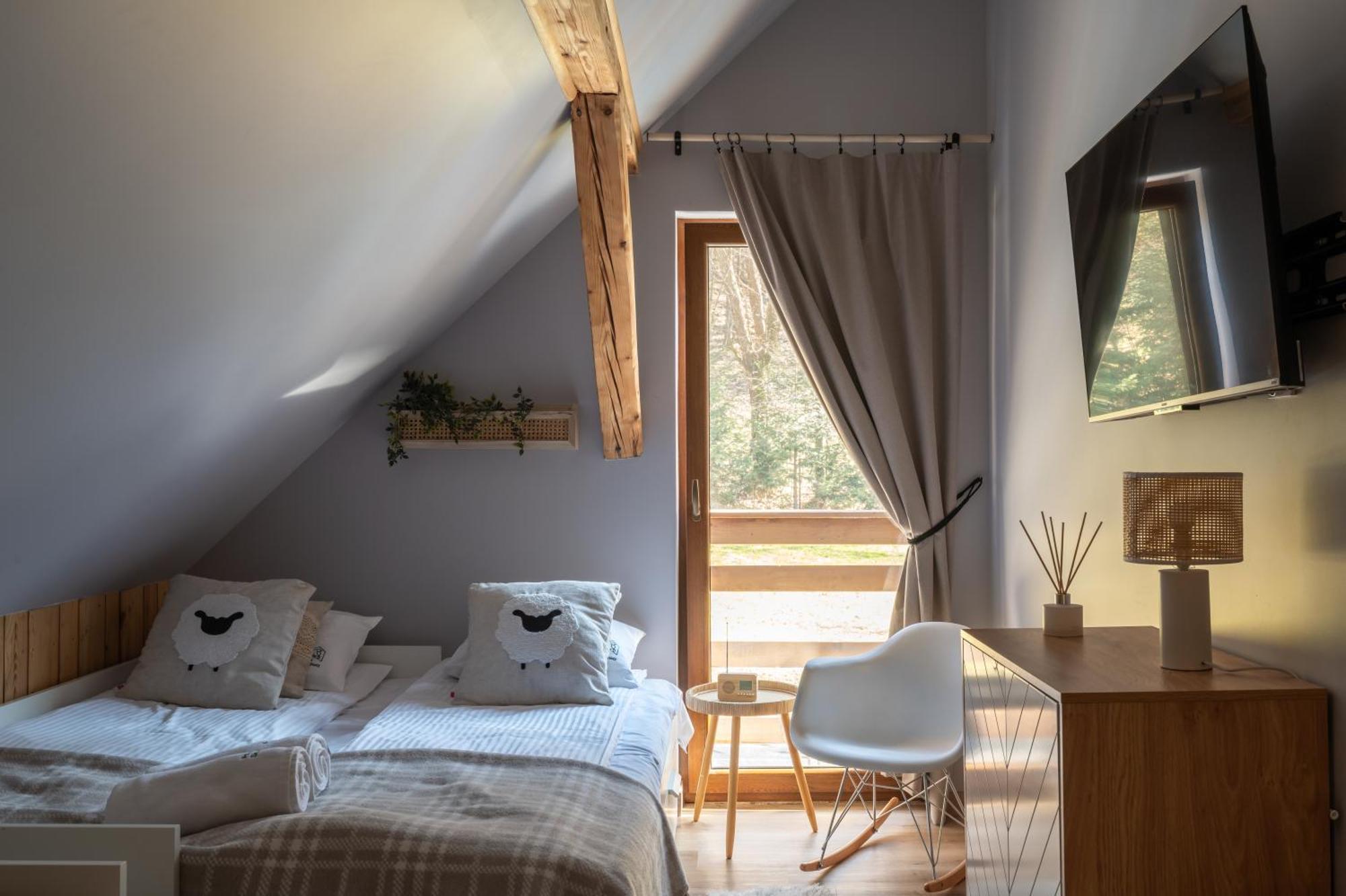 Polana Slowikowa 5 Star- Domek W Gorach Z Jacuzzi, Sauna,Basen,Ogrod Z Lasem, Kominek I Narty Stroza  Eksteriør bilde